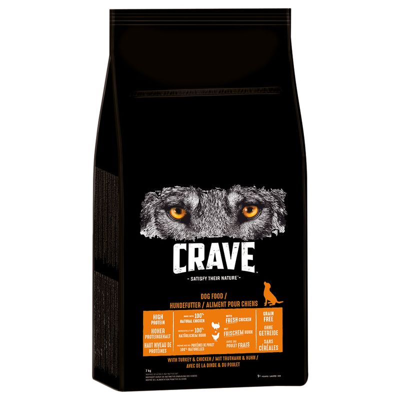 Crave Adult dinde, poulet