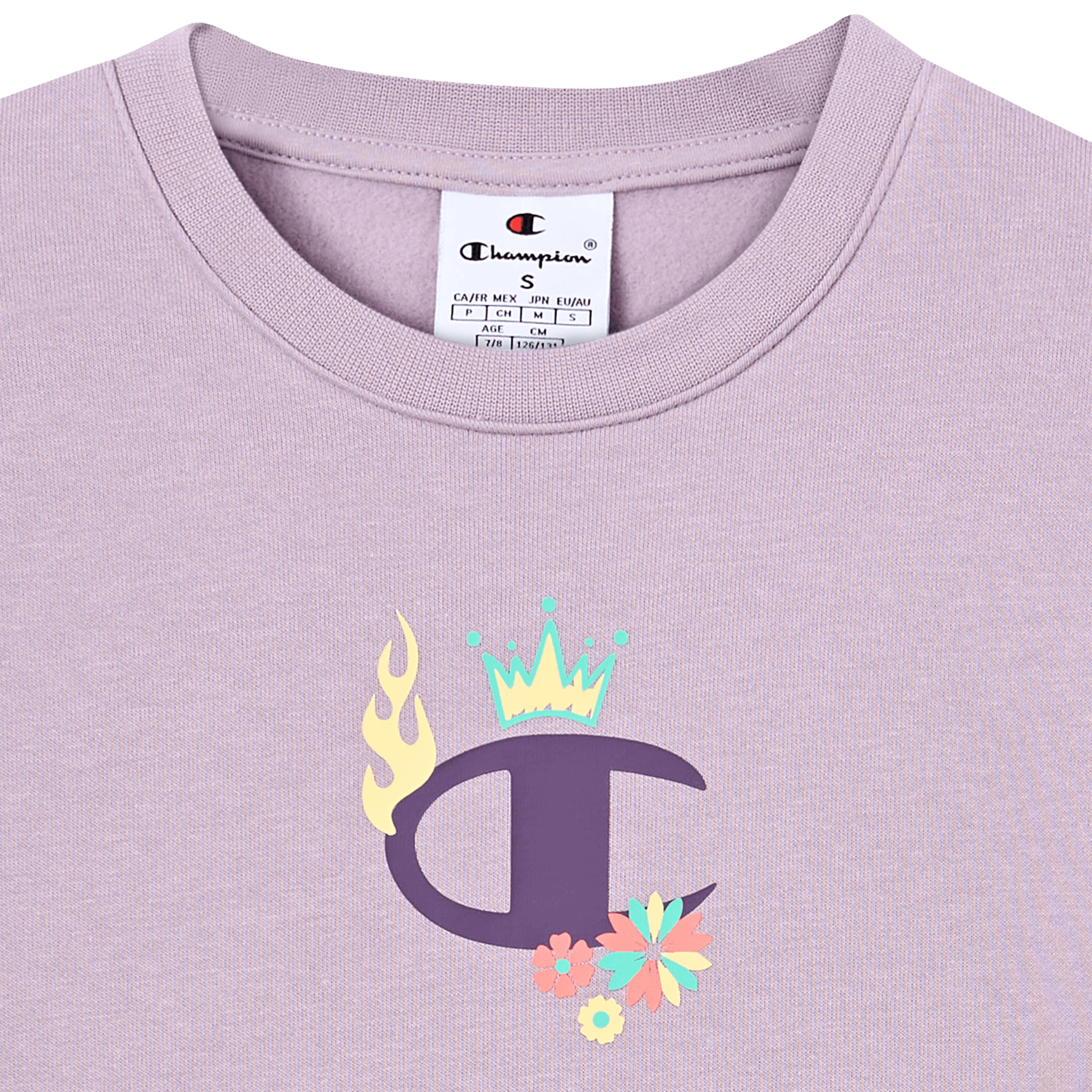 Champion Crewneck Sweatshirt JR - Fritid og bomull
