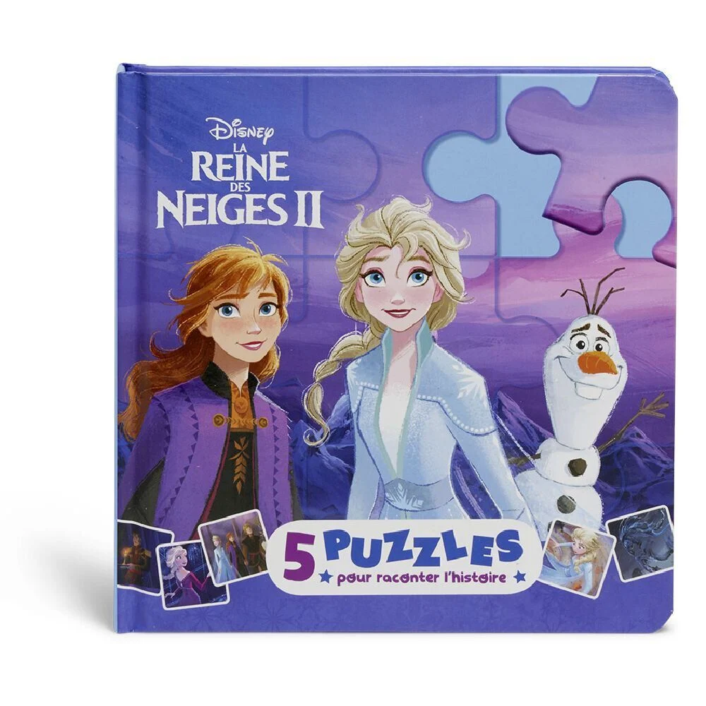 Livre puzzle Disney - La Reine des Neiges 2