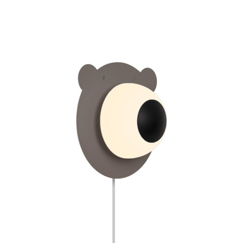 VEGGLAMPE NORDLUX BRUNA BEAR Ø16X26CM