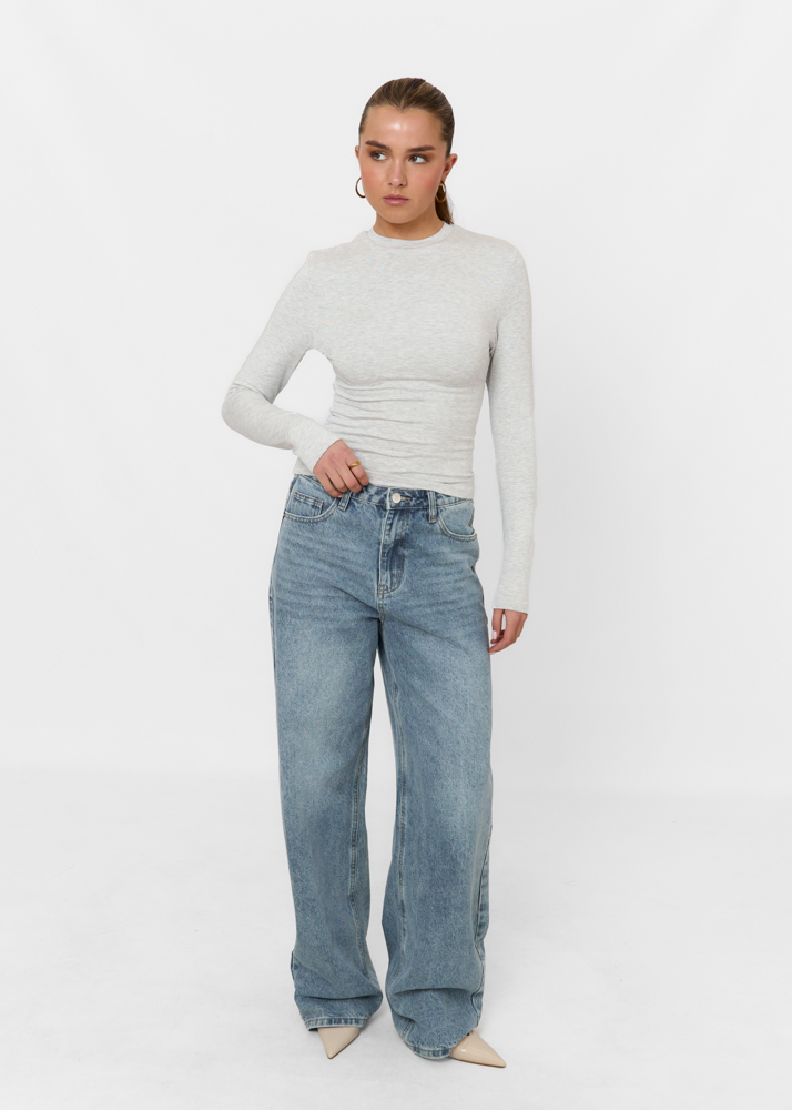 Longsleeve tee ash