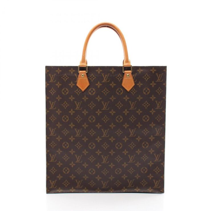 Louis Vuitton Vintage Louis Vuitton Sac Plat Brown