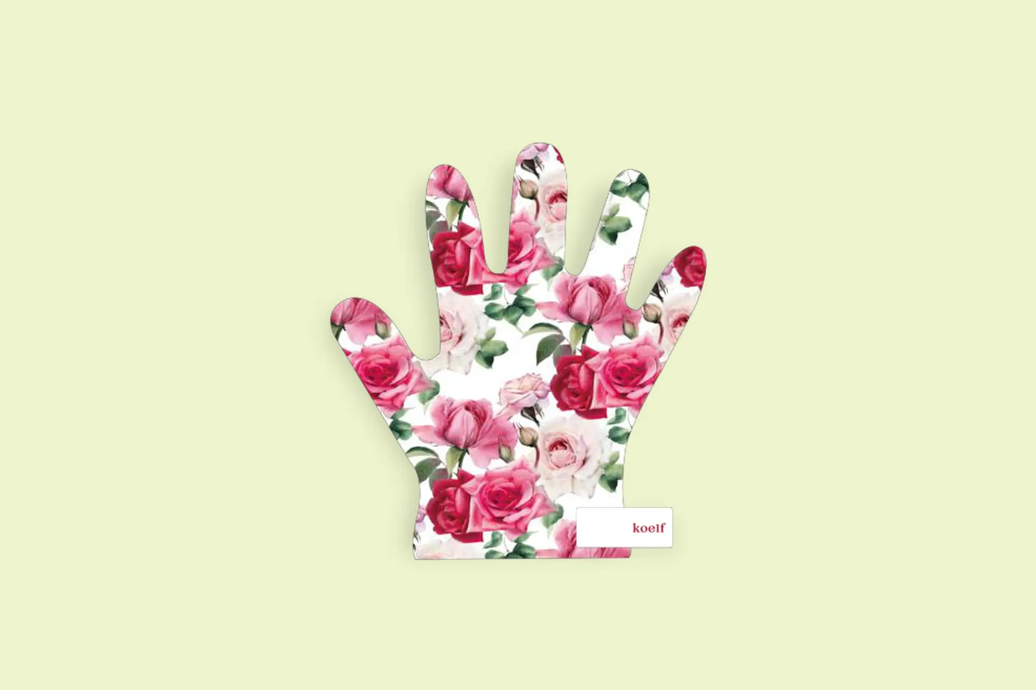 Rose Petal Satin Hand Mask