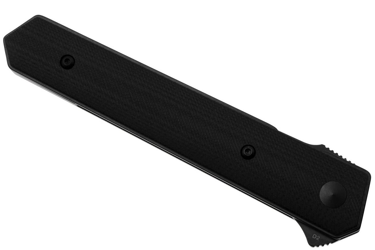 Böker Kwaiken American Tanto 01BO512 Black G10, zakmes