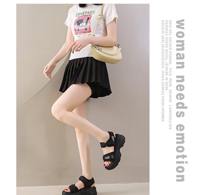 Asterisk - Platform Mesh Sandalen