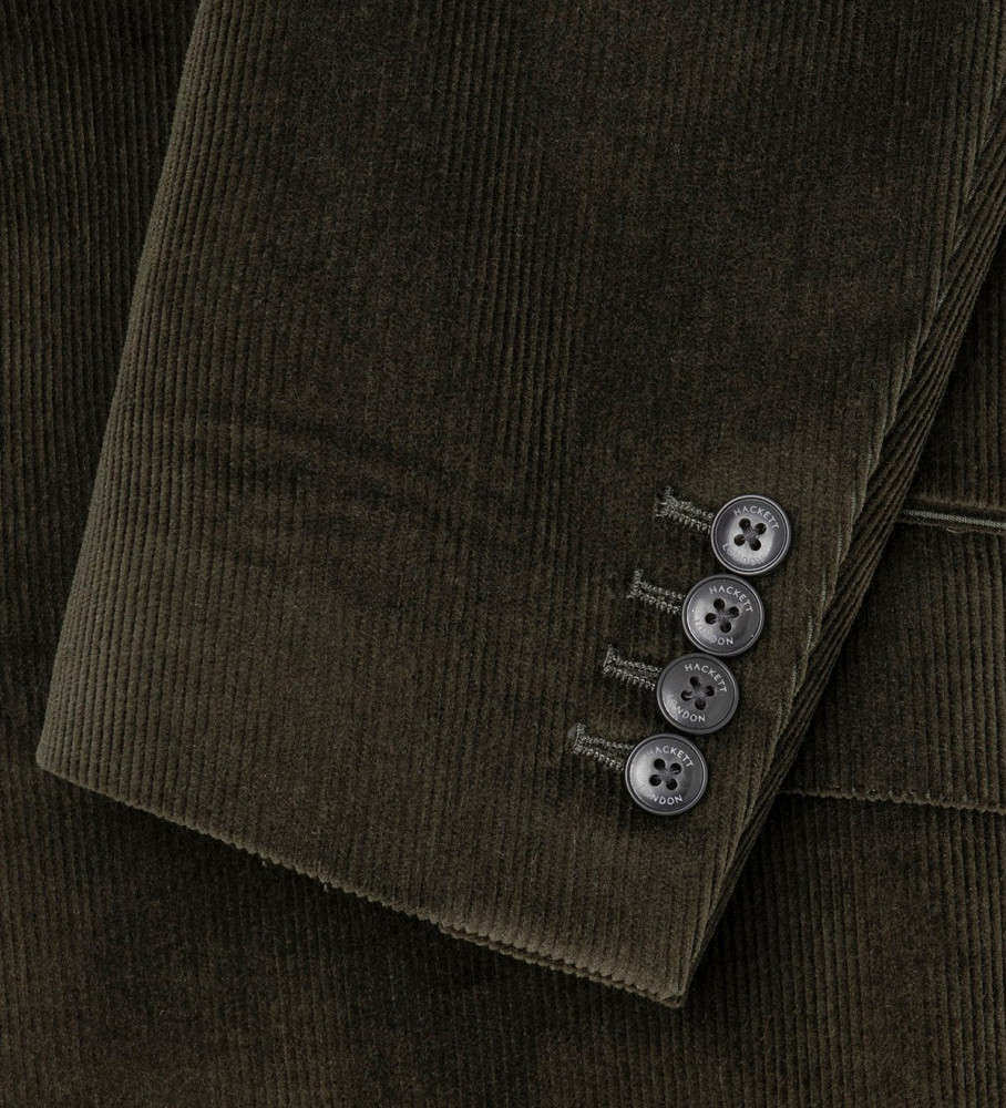 Hackett Americana Cord Green