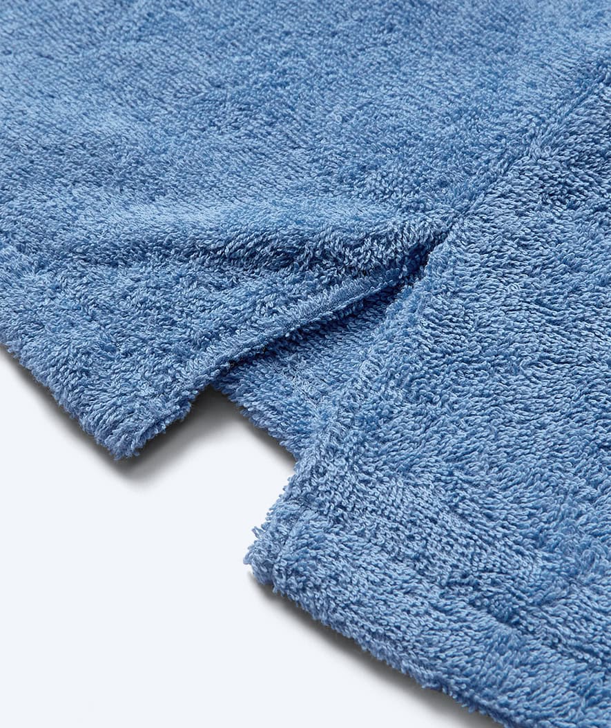 Watery badeponcho til børn - Bomuld - Atlantic Blue