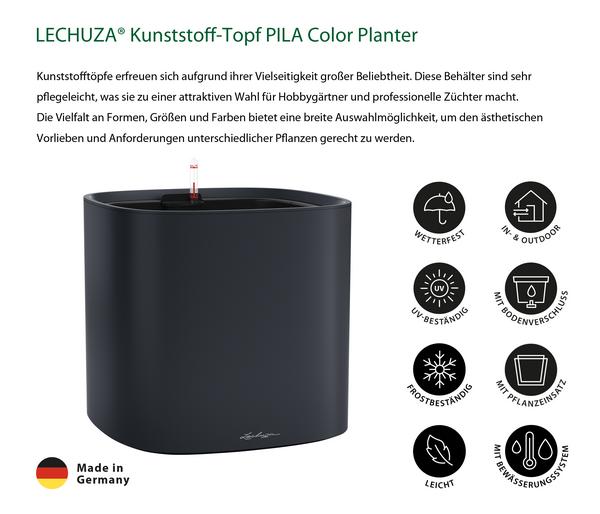 LECHUZA® Kunststoff-Topf PILA Color Planter,