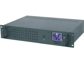 EnerGenie UPS-RACK-1500 - UPS (rackversion) - AC 220 V - 1500 VA - 8 At - USB - output-stikforbindelser: 3 - 3.4U