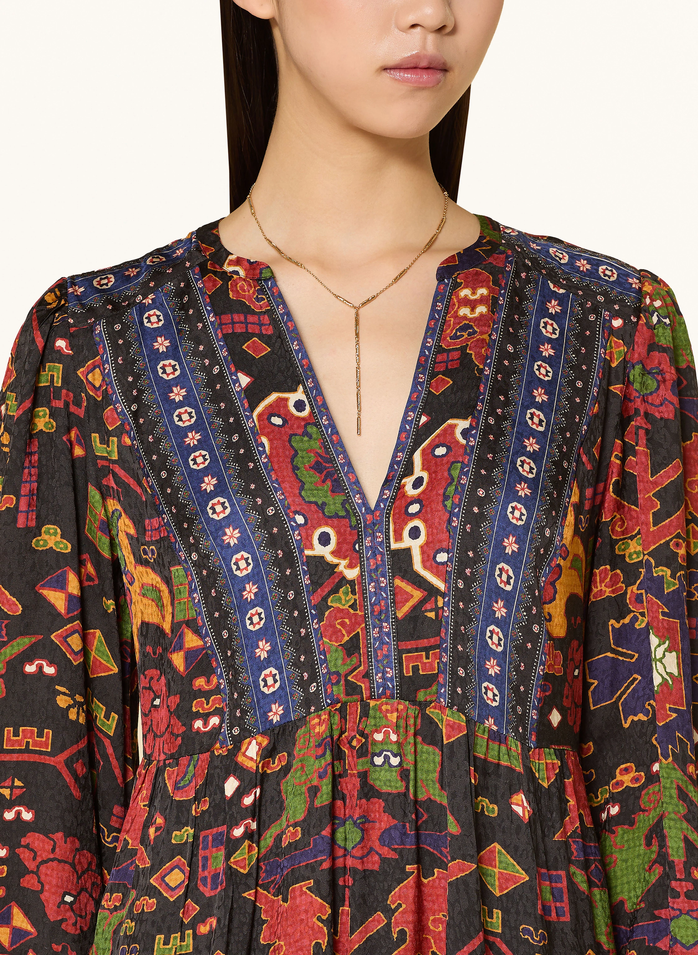 ba&sh Kleid VALLEY mit 3/4-Arm