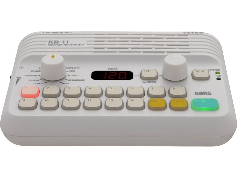 Korg Drum Machine KR-11 Kompakte Rhythmusmaschine