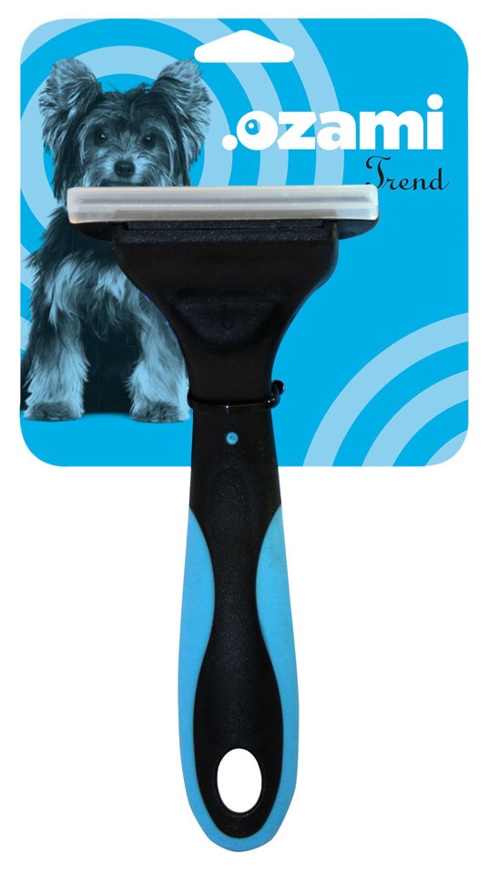 OZAMI - Medium furminator med tætte tændertil korthåret racer af hunde og katte
