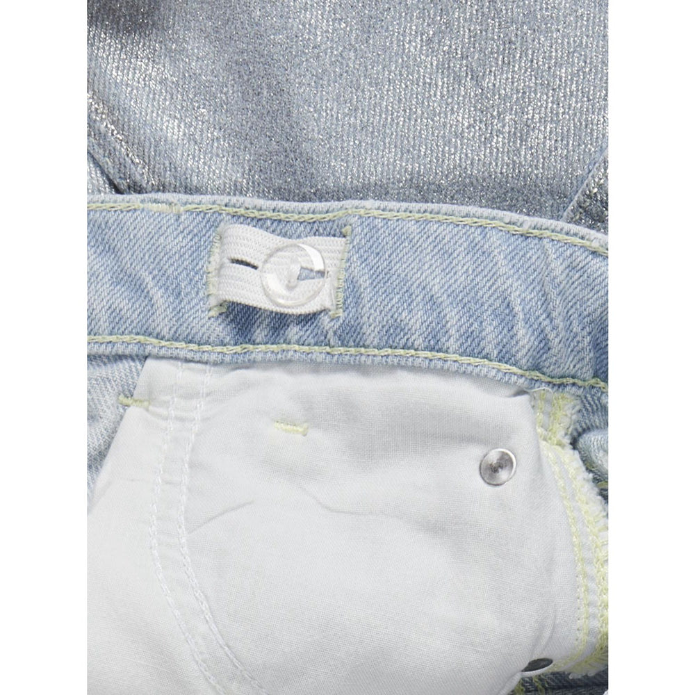 Køb kids ONLY Light Blue Denim Canal Maxi Nederdel Silver Denim Red Cro