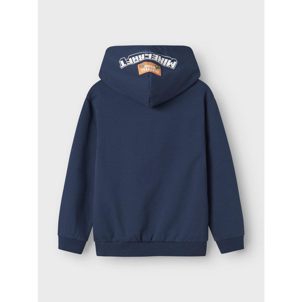 Køb Name It Insignia Blue Nkmsaag Minecraft Nreg Sweat Wh Bru Bfu