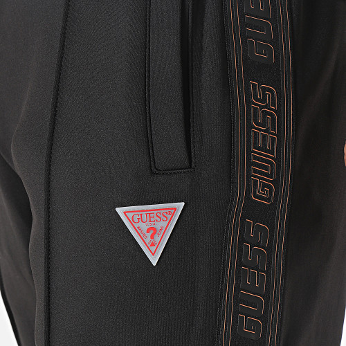 Pantalon Jogging A Bandes Z3BB05 Noir