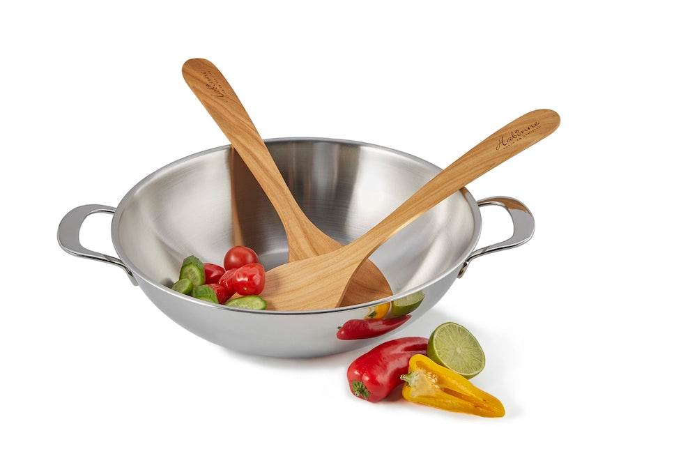 Habonne Avance Wok Triply Met Glasdeksel RVS