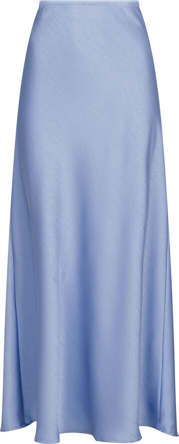 Neo Noir Vicky Heavy Sateen Skirt Smoke blue