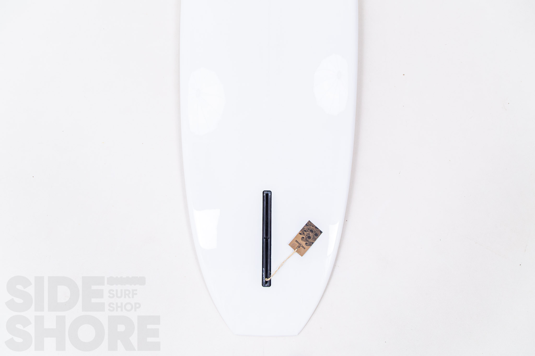 Hansen Surfboards 50-50 Mini - White Tint   Polish - 7'6 x 22 1/4