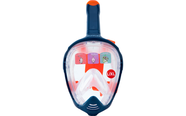 sunflex sport full face mask Kraken Vollgesichtsmaske zum Tauchen für Kinder und Jugendliche