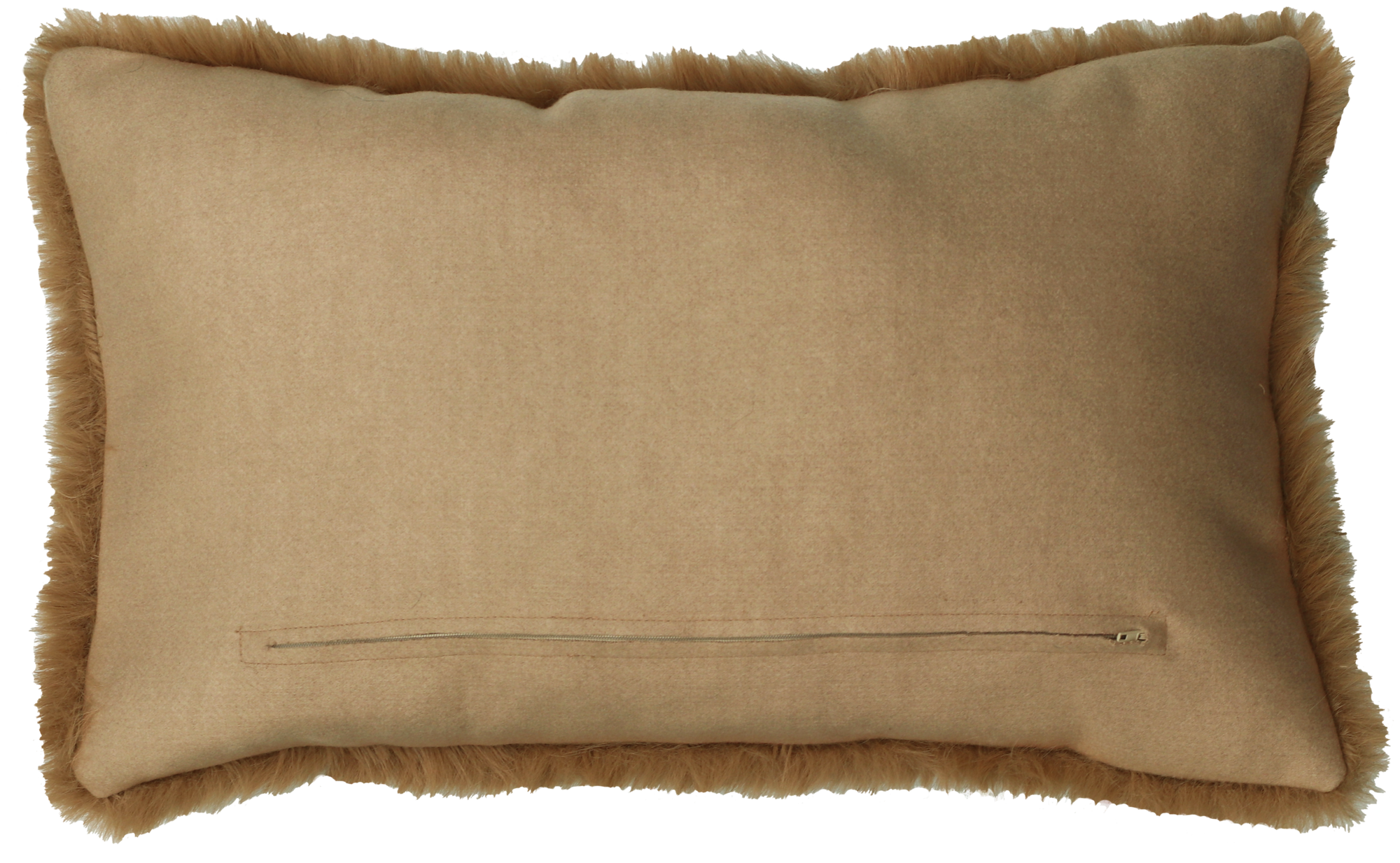 Kussen bont camel 40x60cm