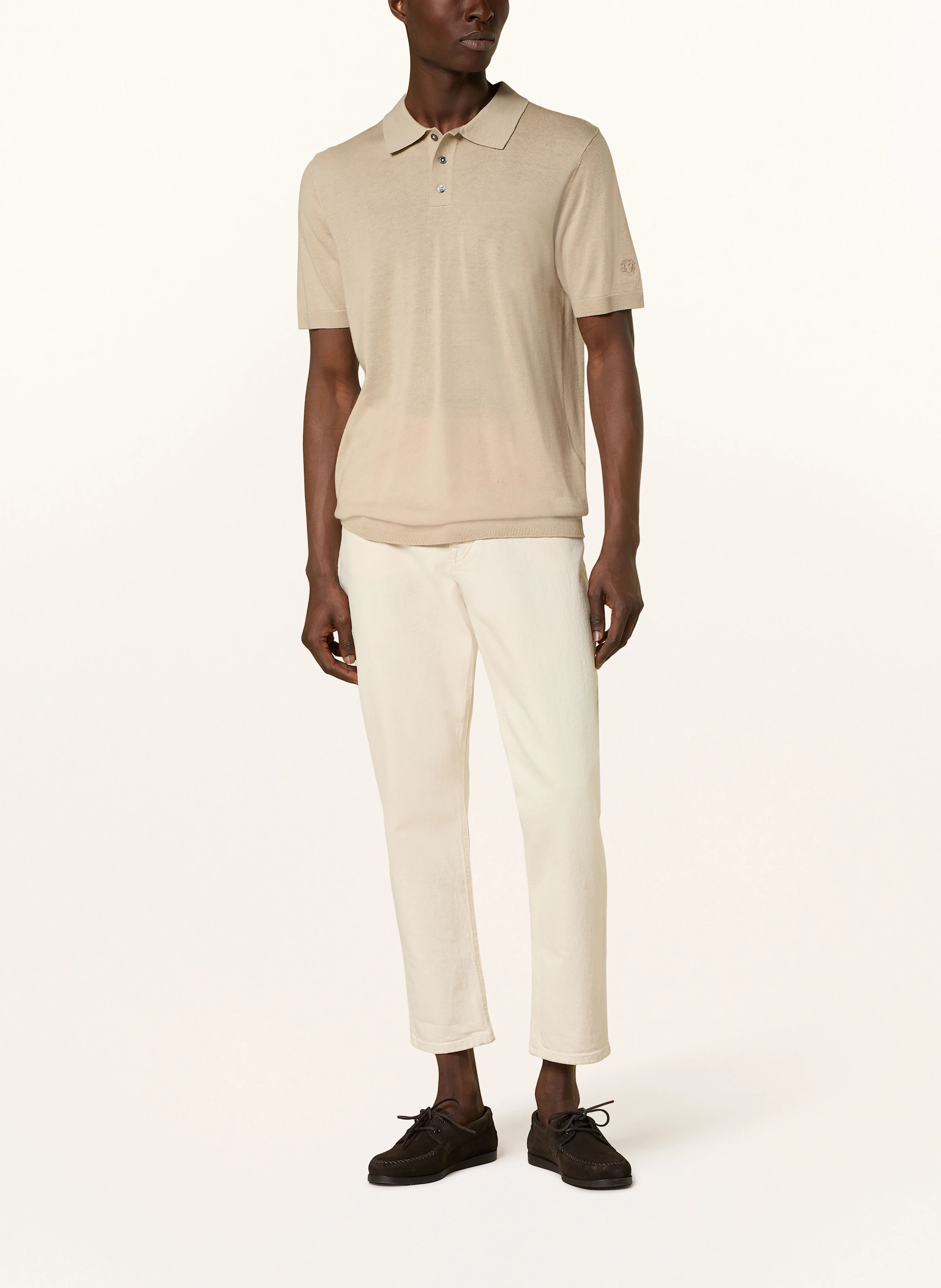 MOS MOSH Gallery Strick-Poloshirt MMGADAM