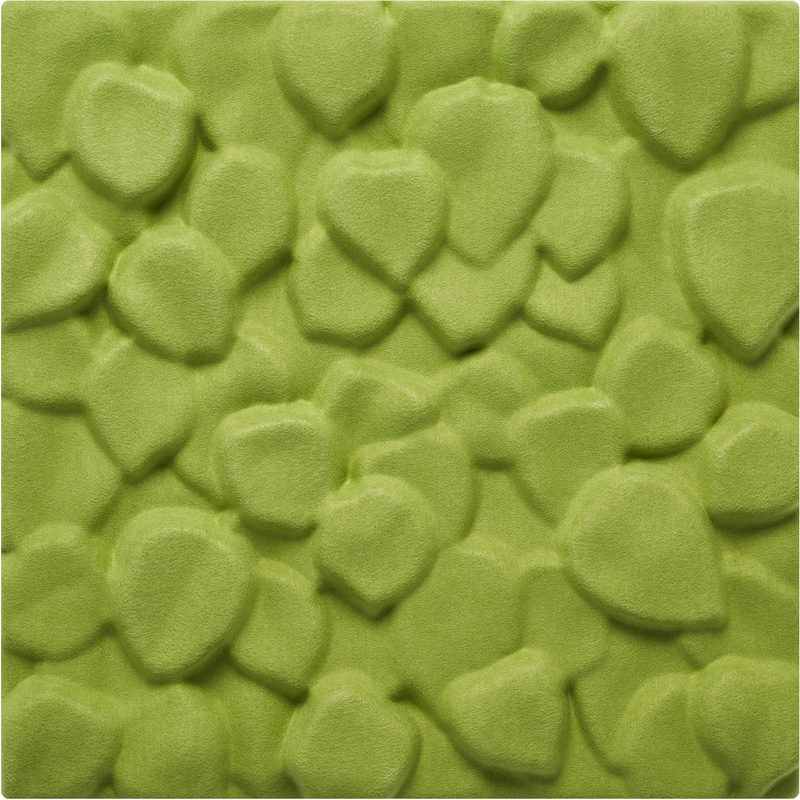 Suono Akustik-Wandpaneele suonoSCULPTURE Leaves, 60 x 60 cm, 4 Stück, grün
