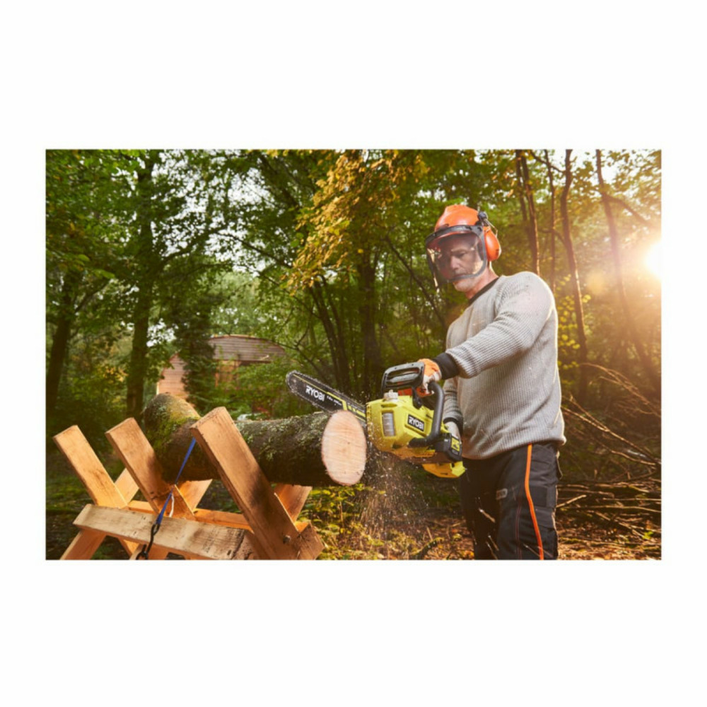 Tronçonneuse ryobi 36v lithiumplus brushless - 1 batterie 5.0ah - 1 chargeur ry36csx35a-150