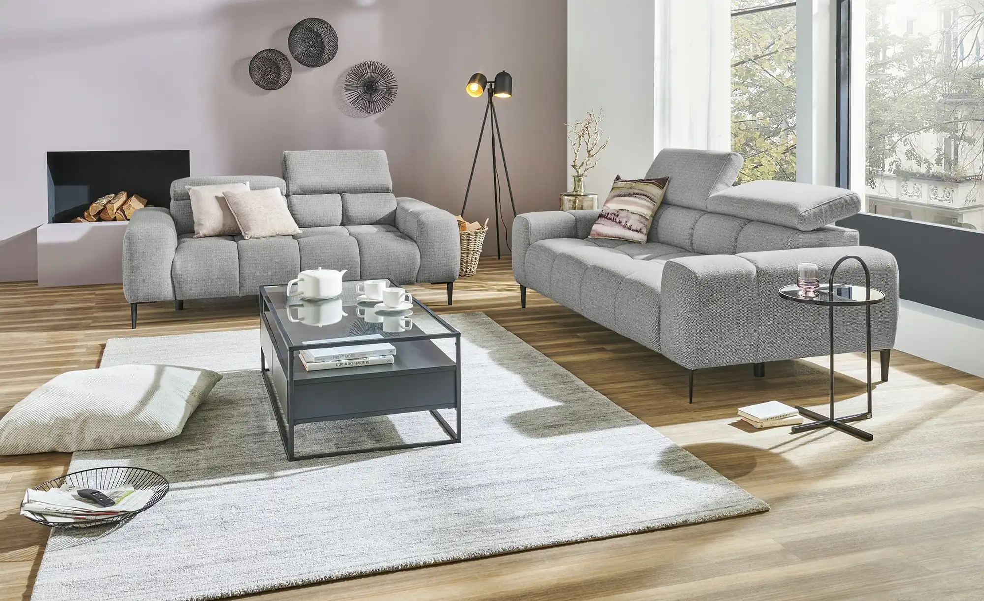 switch Einzelsofa mit Kopfteilverstellung Plaza