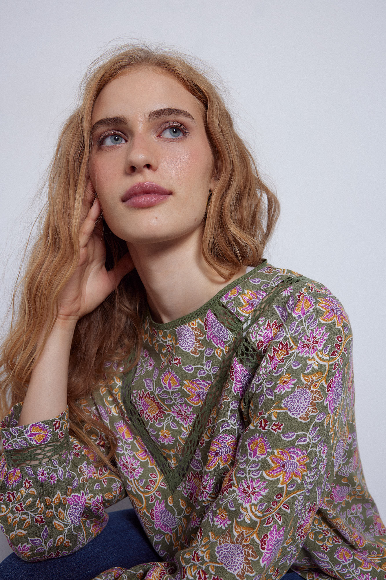 Blusa de renda