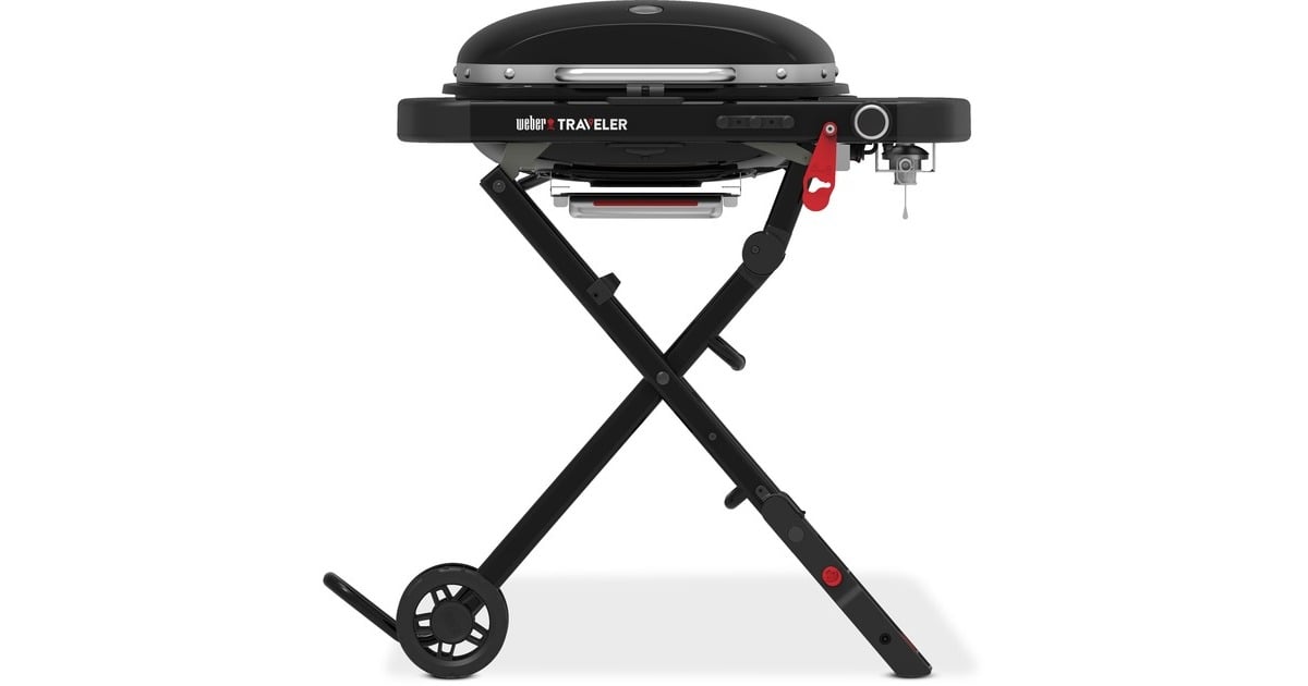 WeberTraveler Compact gasbarbecue  (Zwart)