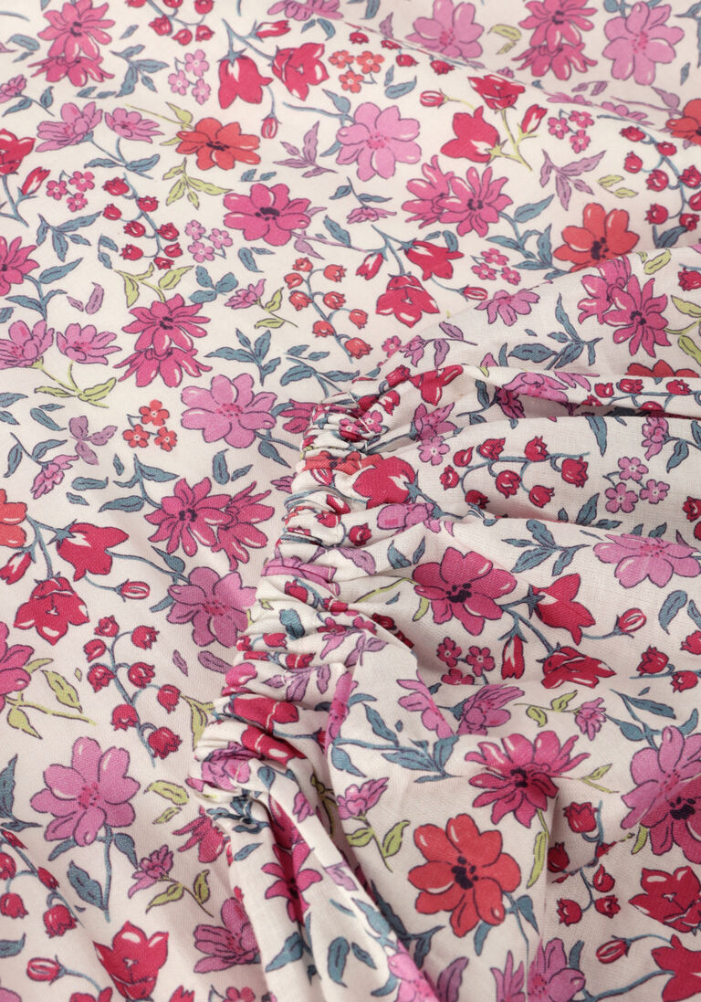 Salty Stitch roze salty stitch mini jurk ballon jurk - flower