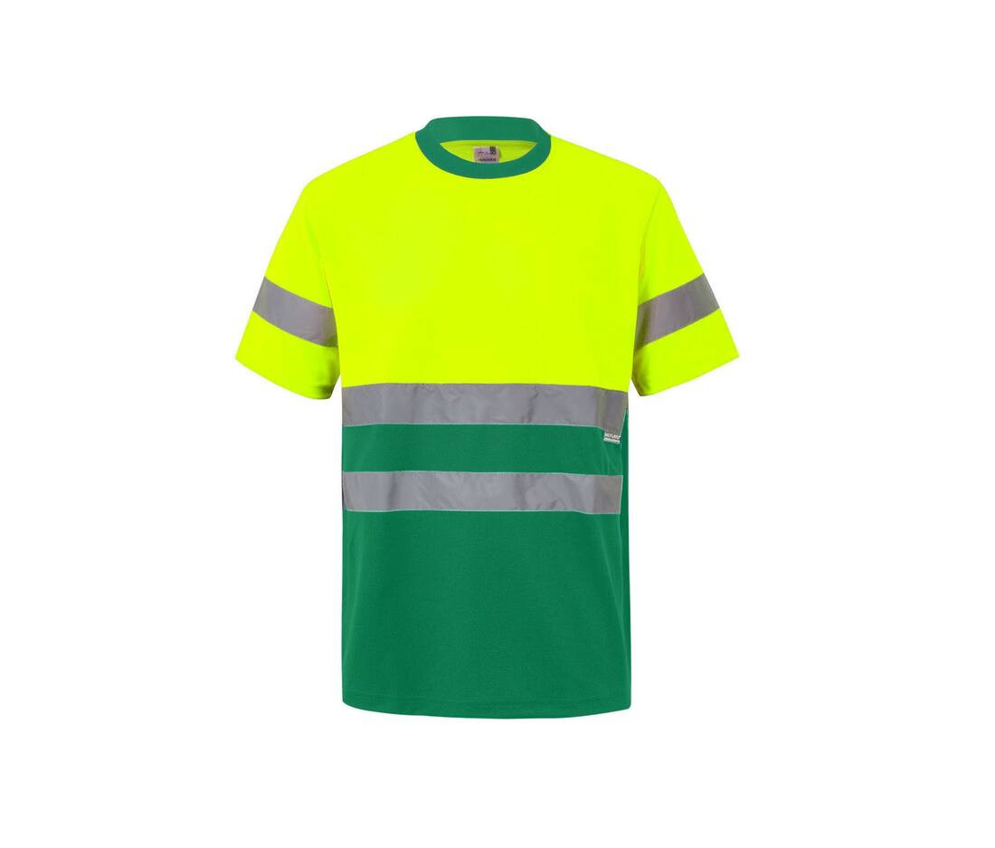 VELILLA V5506 - T-shirt technique bicolore haute visibilité