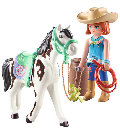Playmobil Pferde des Wasserfalls - Ellie og Sawdust - 71358 - 16