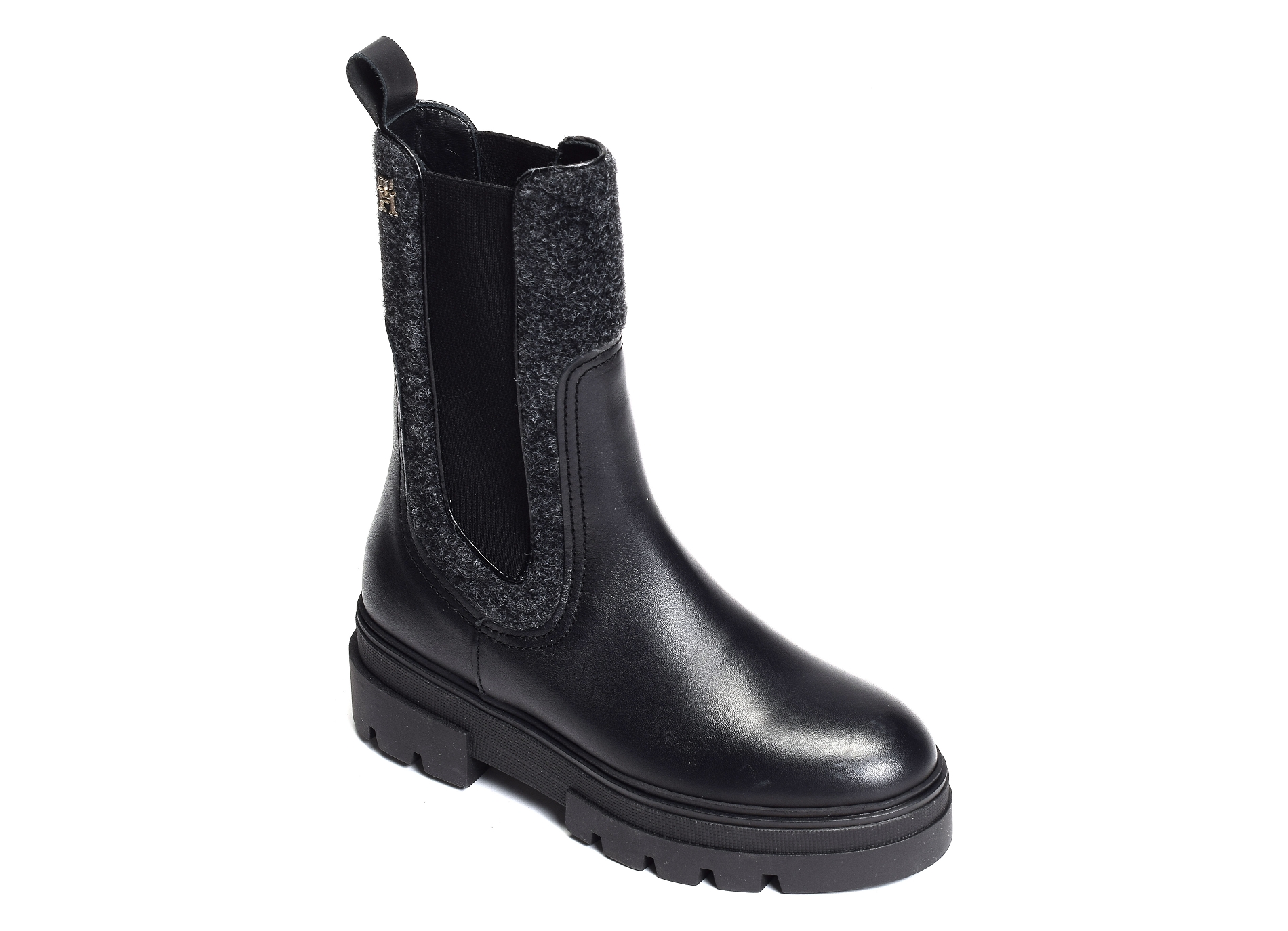 Seasonal feminine chelsea boot 7497 noir