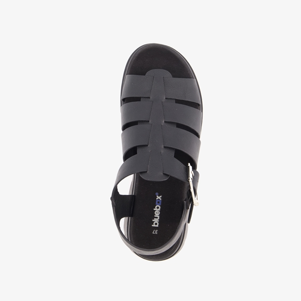 Blue Box dames sandalen zwart