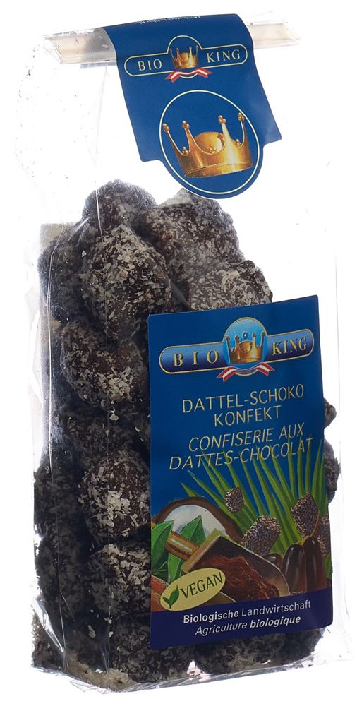BIOKING Konfekt<br>200 g, Dattel-Schoko bio