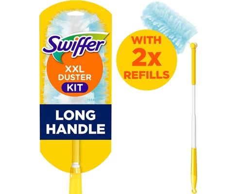 Swiffer XXL Duster Kit - Long Handle   Refillers 2 pcs