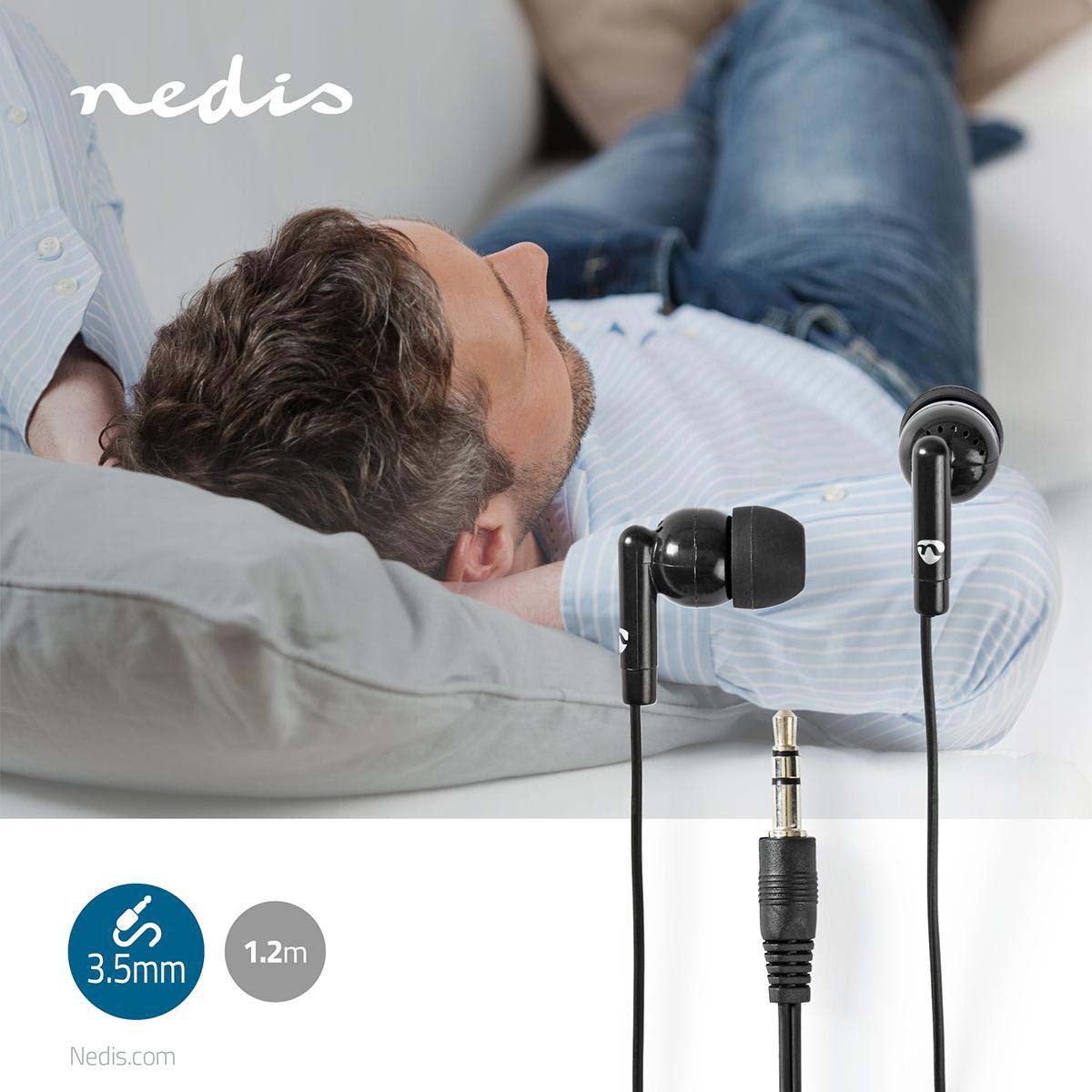 Nedis HPWD1000BK oordoppen zwart