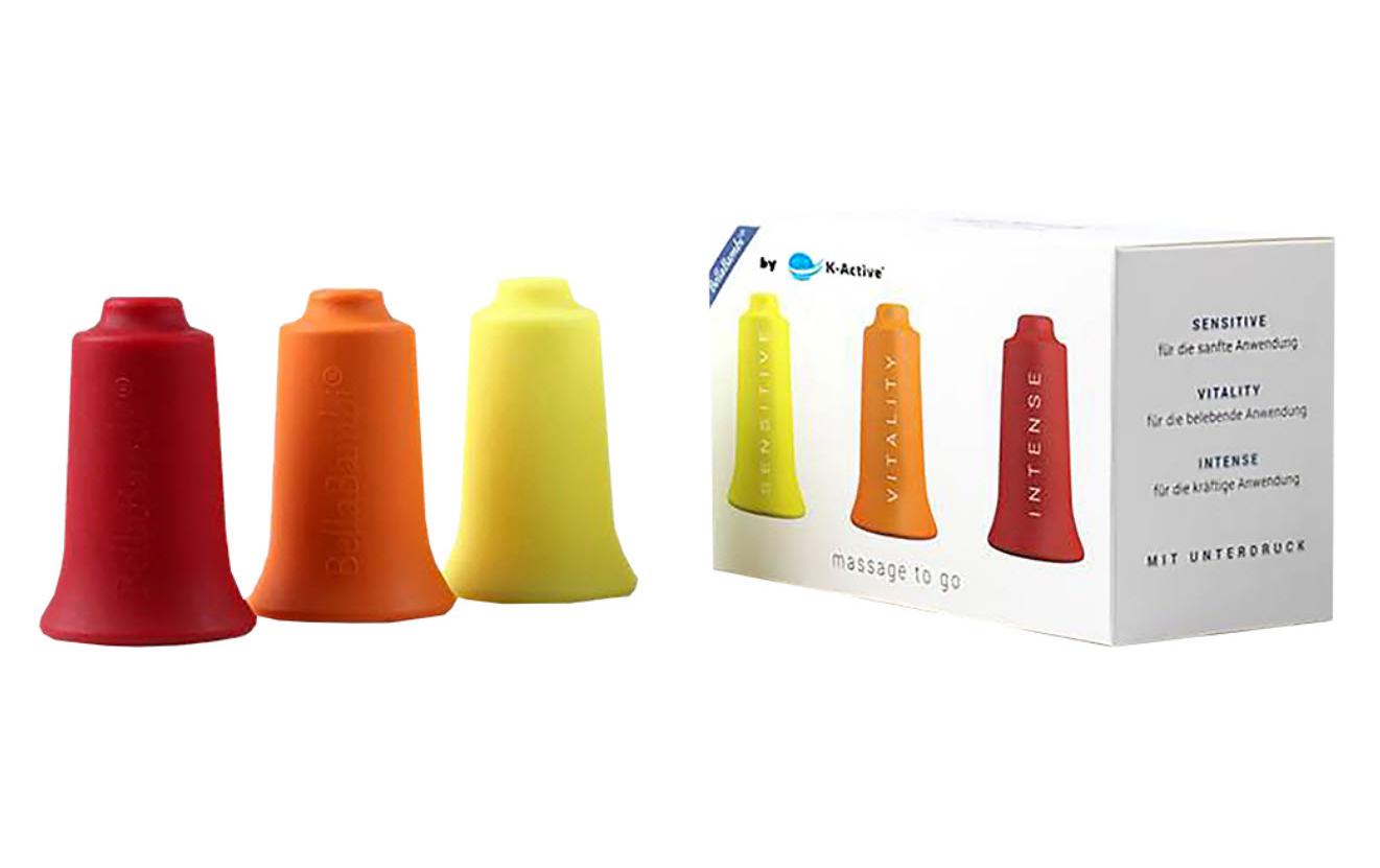 BellaBambi Schröpfcup Silikon Mini Set 3-teiligSilikon Schröpfcup Set