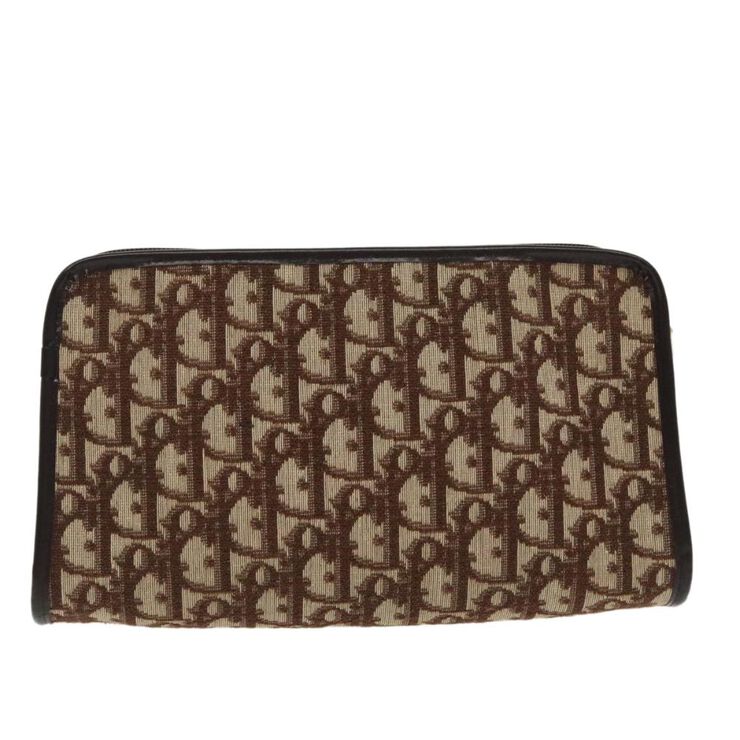 Dior Vintage Dior Clutch Brown