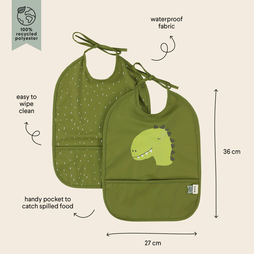 slab Mr. Dino - sset van 2 groen