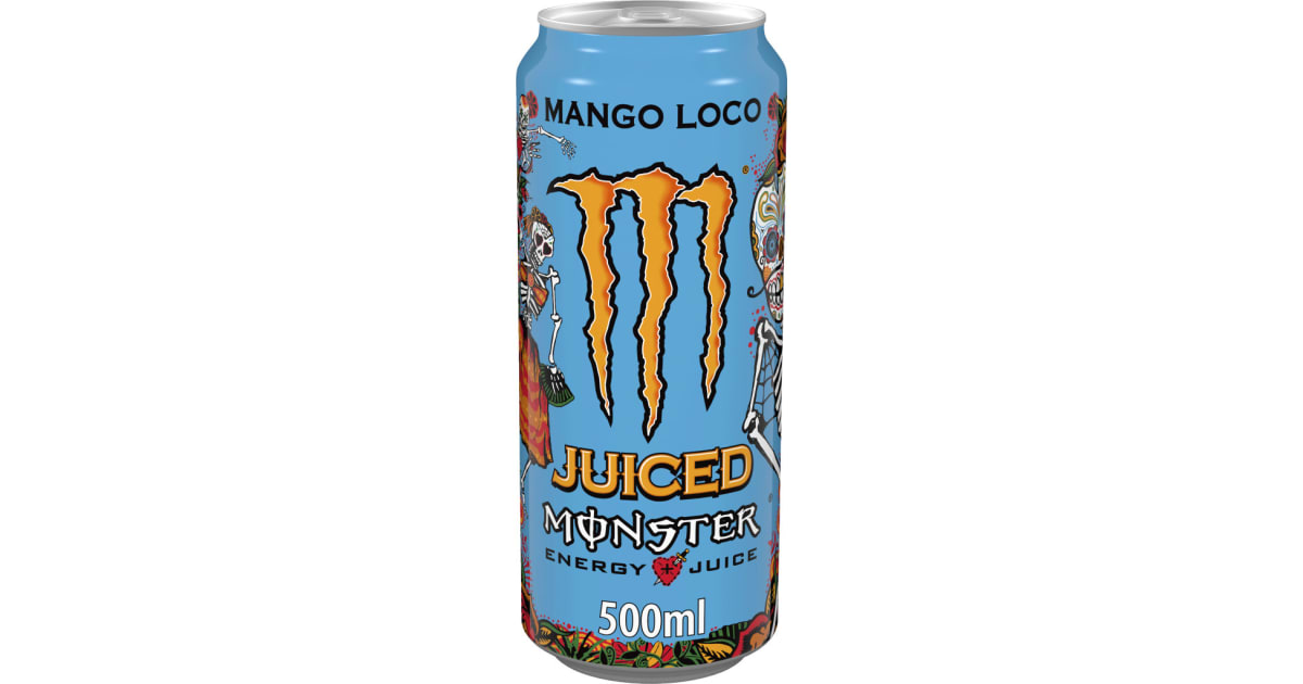 Monster Energy Drink Mango Loco 0,5 Liter Dose (Einweg)