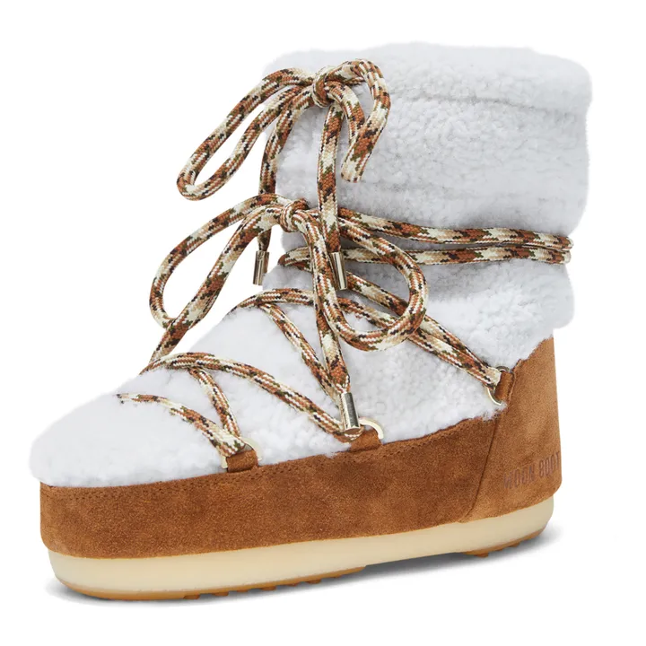 Moon Boot Moon Boot Light Low Shearling | Ecru