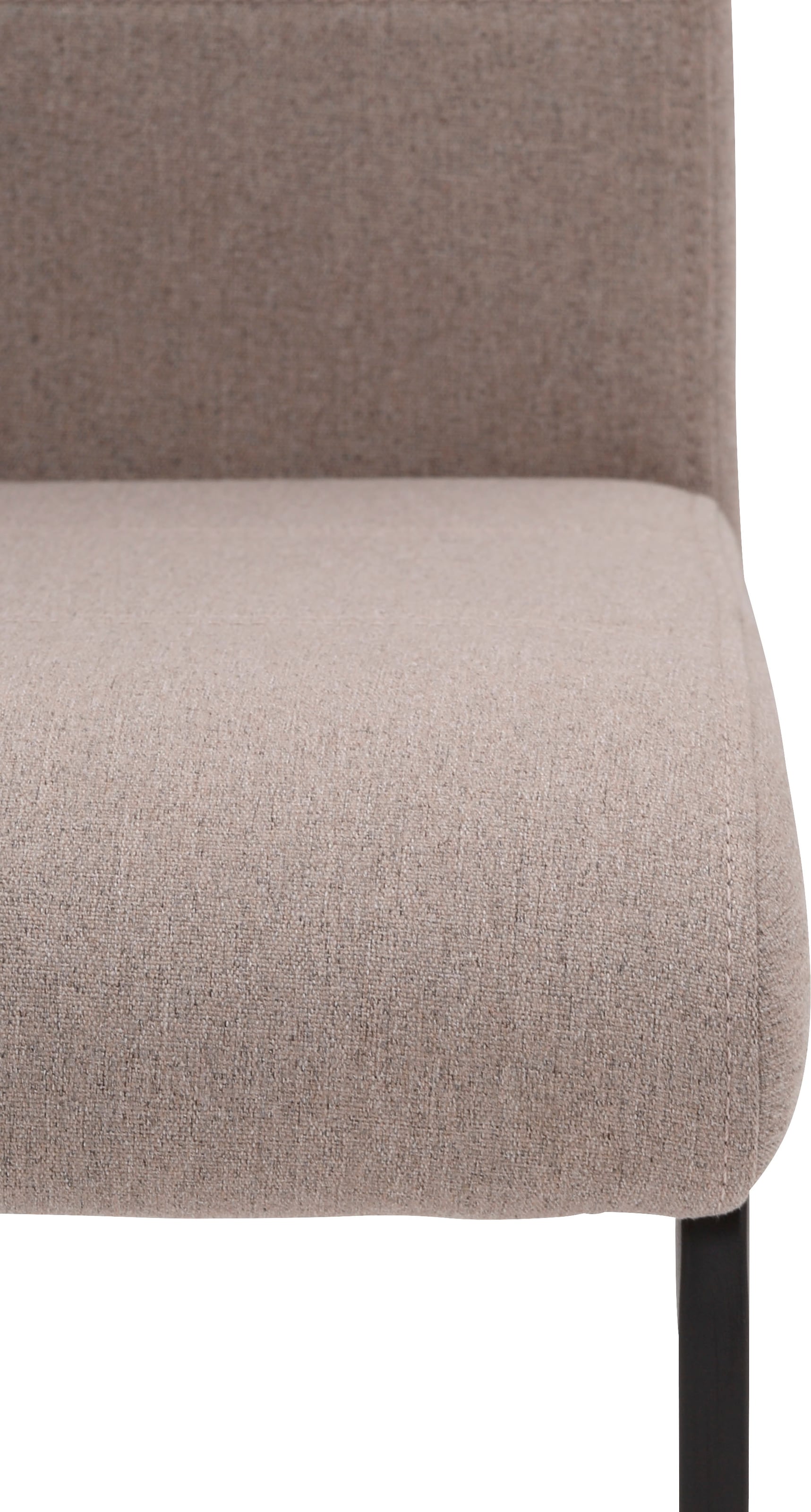 HELA Essgruppe »GISELLE Esszimmer, Essgruppe, Sitzgruppe TOPSELLER!« Set, 5er Set, Tisch plus 4 Stühle, 5 Stk. tlg. Esstisch U-Gestell Metall, Tischplatte mit Baumkante, OTTOs Choice