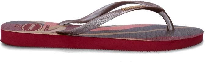 Havaianas Slim Palette Flow Flip Flops Dames Roze- Dames Roze