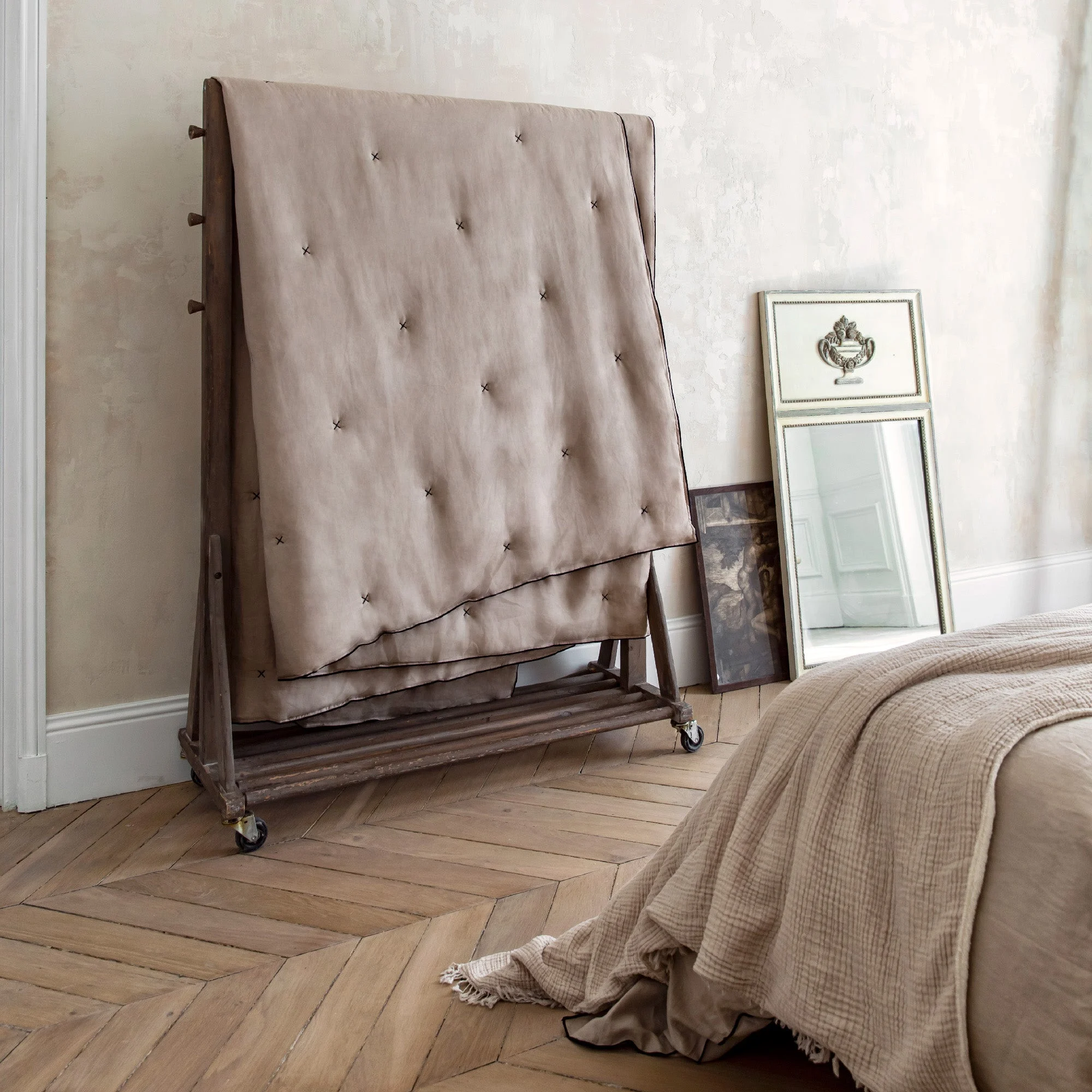 CARLINA - Couvre-lit matelassé | Beige