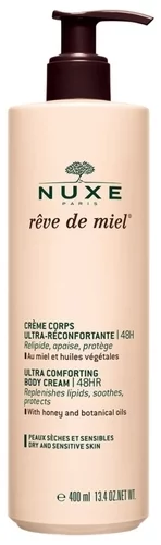 Crème Corps ultra-réconfortante 48H, Rêve de miel - 400ml