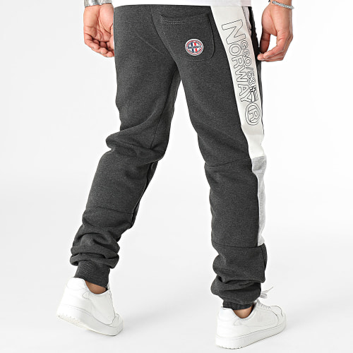Pantalon Jogging Magostino Gris Anthracite Chiné