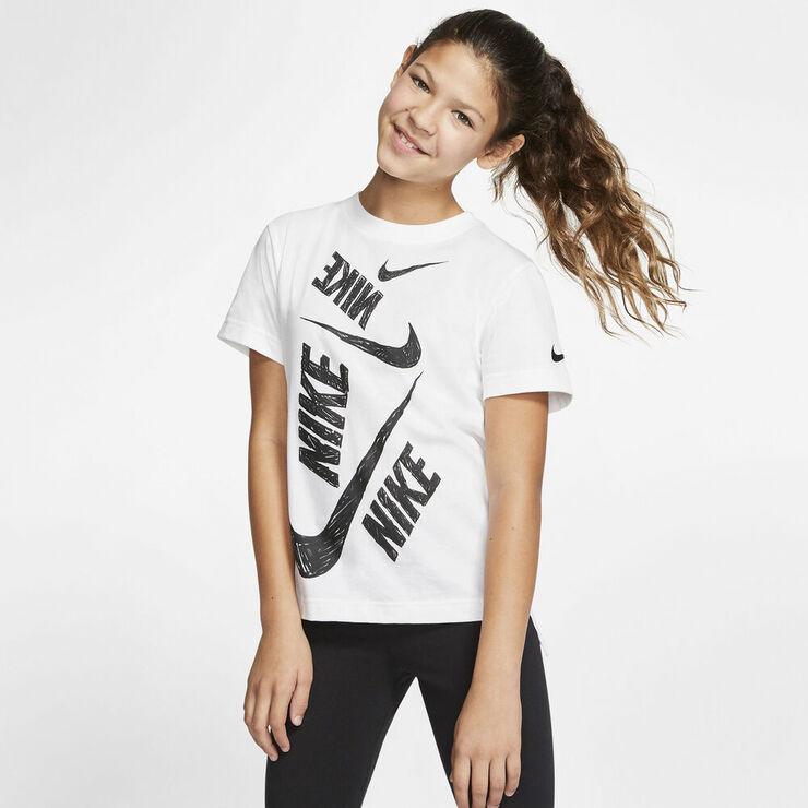 Nike Sportswear T Shirt Hvid
