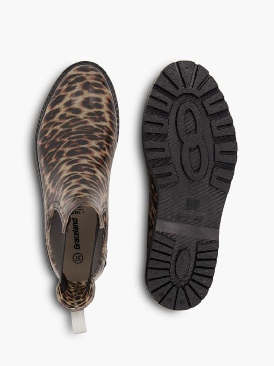 Graceland Gummistiefel Schwarz